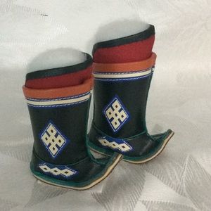 Miniature Mongolian Traditional Boots